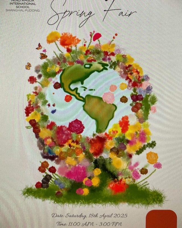 Spring fair Abstract Art poster designer #gallery #year8