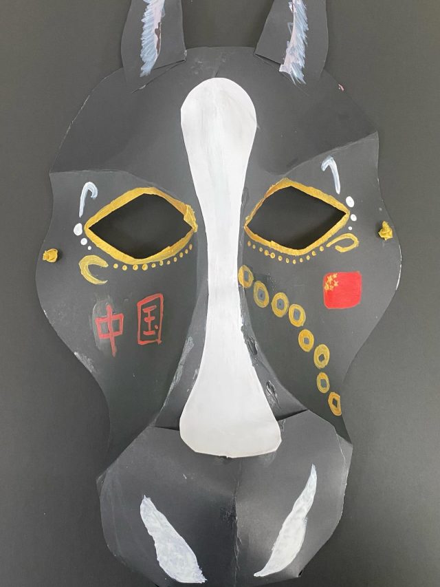 A paper horse that somehow looks like its maker. Y8 nailed it. #happynewyear #yearofthehorse2026 #gallery #year8