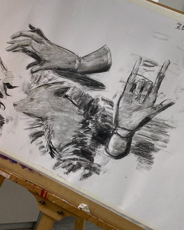 Had one of those days yesterday when you question why you are bothering to be an art teacher and then today you realize why! Let’s hope it hasn’t been cursed… 
#gallery #igcse