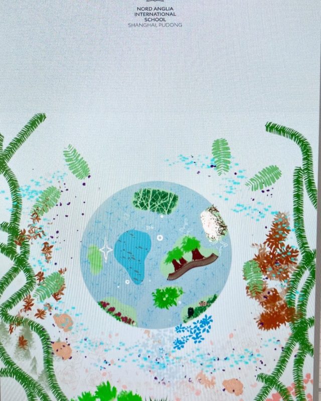 Spring fair Abstract Art poster designer #gallery #year8
