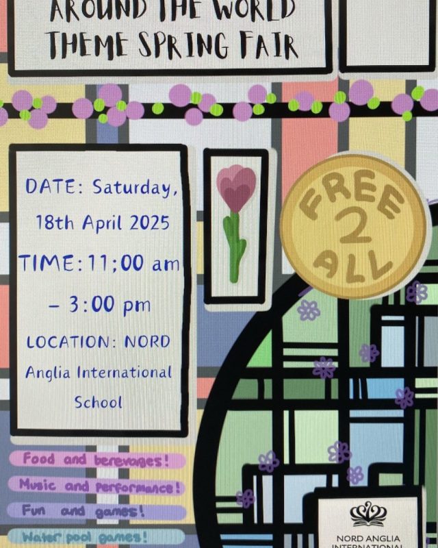Spring fair Abstract Art poster designer #gallery #year8