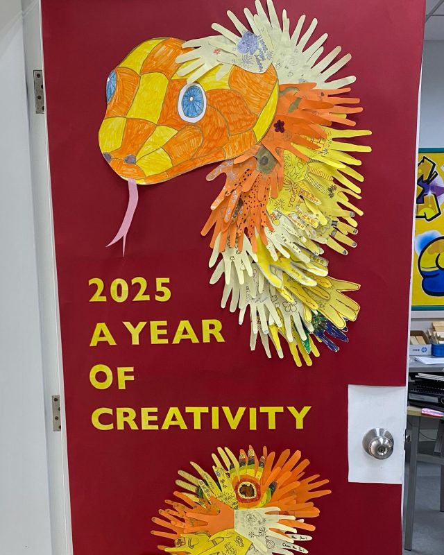 CYN collaborative piece with middle school and primary. #gallery