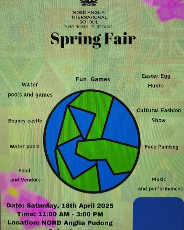Spring fair Abstract Art poster designer #gallery #year8
