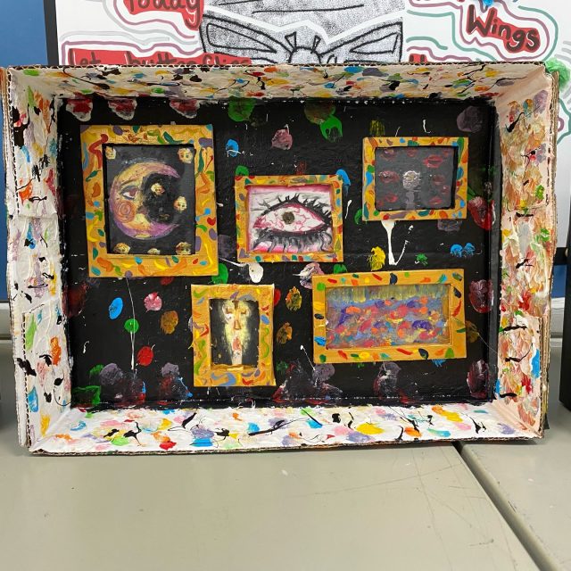 Finishing these of last year and excited to put them up after summer. #miniartgalleries #expressionismvsimpressionism #gallery #middle